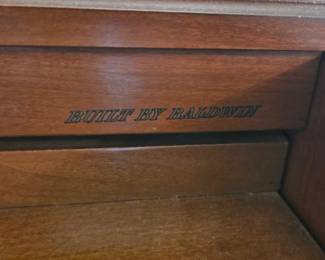 #9 Howard upright piano by Baldwin with wood bench (you move) $75.00