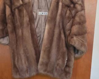 #52 Evans Furs mink stoll $50.00
