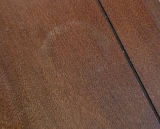 #4 Wood coffee table with one drawer 60x24x17 (as-is finish) $125.00