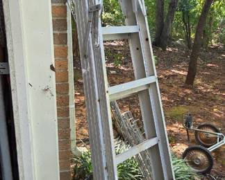 #100 Aluminum 6ft ladder A frame $35.00