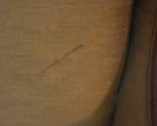 #10 Broyhill Premiere chair mustard color (as-is fabric) $45.00