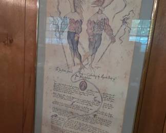 #84 Rex Proclamation poster from the New Orleans Mardi Gras tradition 22x43 $25.00