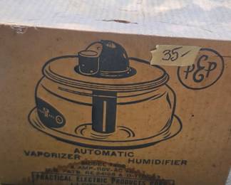 #120 Vintage Prak-T-Kal Automatic Vaporizer Humidifier in box $35.00