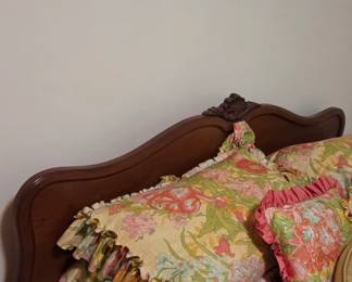 #53 Full headboard and foot board with slats and rails $30.00 #54