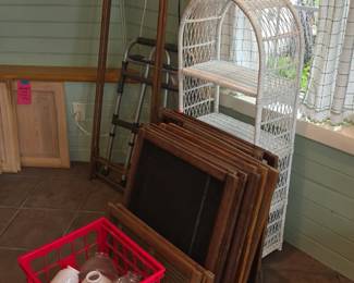 Old window screens