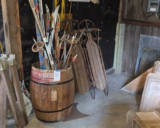 Old hardware barrel