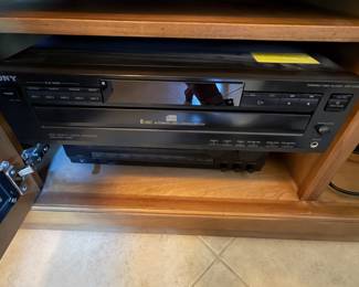 Sony CD five disc player