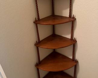 Antique Maple corner shelf, this one is a must see