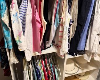 Lots of women's clothing 