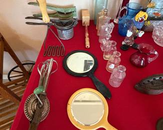 Assorted antiques