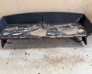 Antique buggy bench seat