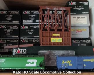 Kato HO Scale Locomotive Collection