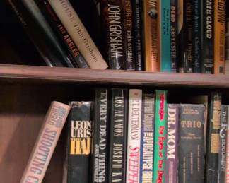 Books Collection of Thriller and Mystery Hardcover Books by Popular Authors