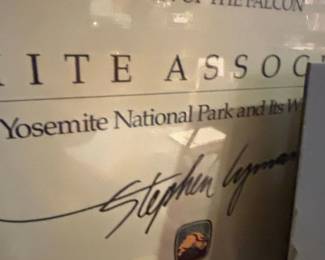 Stephen Lyman Yosemite Association Return of the Falcon Poster second image