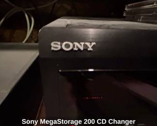 Sony MegaStorage CD Changer second image