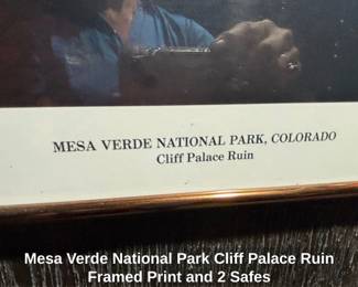 Mesa Verde National Park Cliff Palace Ruin Framed Print and Safes second image