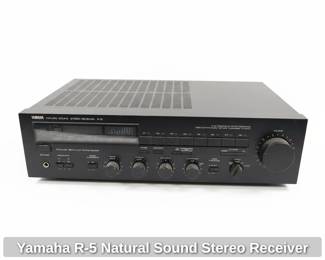 Yamaha R Natural Sound Stereo Receiver