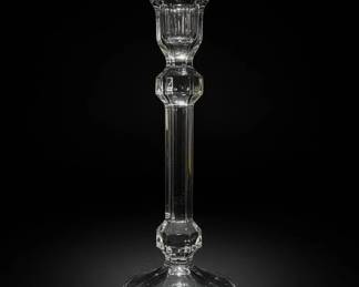 Marquis by Waterford Crystal Trillium Vase and Candlesticks fourth image