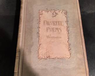 Books Favorite Poems Illustrated Late th Century Edition