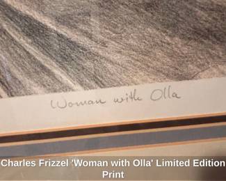 Charles Frizzel Woman with Olla Limited Edition Print fourth image