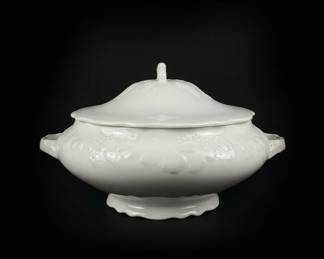 Fitz and Floyd Herb Spice Jars and Serving Tureen