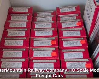 InterMountain Railway Company HO Scale Model Freight Cars