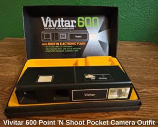 Vivitar Point N Shoot Pocket Camera Outfit