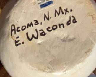 E. Waconda Acoma Pueblo Pottery Jar second image