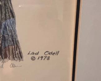 Lad Odell Native American Portrait Print second image