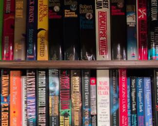 Books Thriller and Mystery Hardcover Novels by Prominent Authors