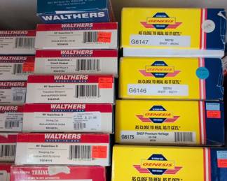 Walthers and Athearn Genesis HO Scale Model Trains