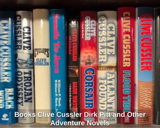 Books Clive Cussler Dirk Pitt and Other Adventure Novels