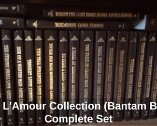 Louis LAmour Collection Bantam Books Complete Set fourth image