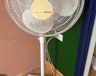 Holmes Oscillating Stand Fan with Metal Grill