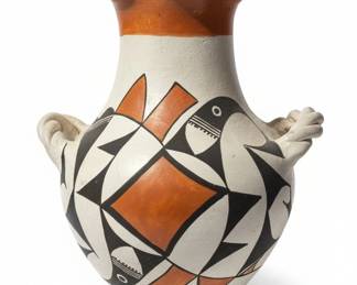 E. Waconda Acoma Pueblo Pottery Jar
