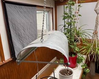 DIY Fluorescent Grow Light Setup with Stainless Steel Tray second image
