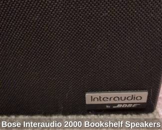 Bose Interaudio Bookshelf Speakers