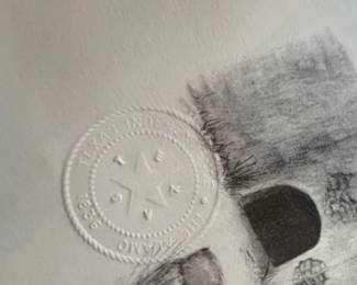 The Alamo Pencil Sketch by Rich third image