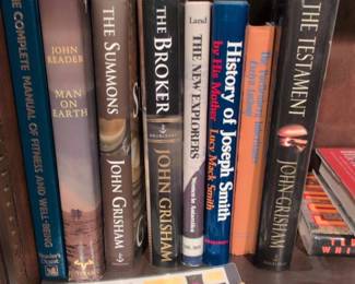 Books John Grisham Hardcover Book Collection
