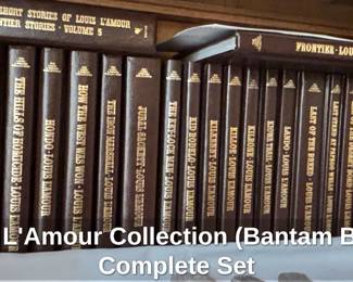 Louis LAmour Collection Bantam Books Complete Set second image