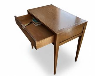 MidCentury Modern SingleDrawer Side Table or Nightstand second image