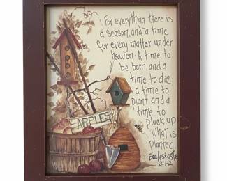 Ecclesiastes Scripture Wall Art