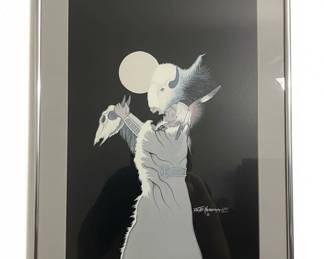 Doc Tate Nevaquaya Limited Edition Lithograph