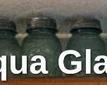 Ball Vintage Aqua Glass Mason Jars