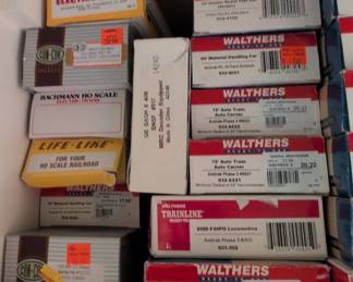 HO Scale Model Train Rolling Stock Collection Walthers, Bachmann, ConCor