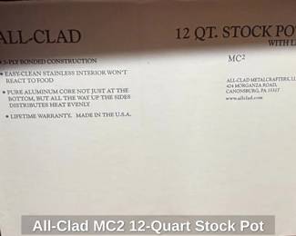 AllClad MC Quart Stock Pot
