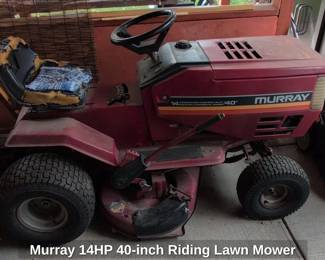 Murray HP inch Riding Lawn Mower