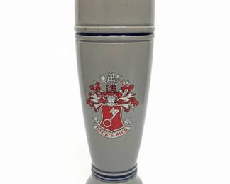 Gerz Becks Bier Salt Glazed Stoneware Beer Stein