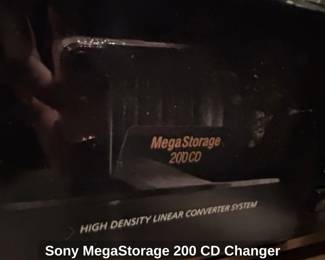 Sony MegaStorage CD Changer third image