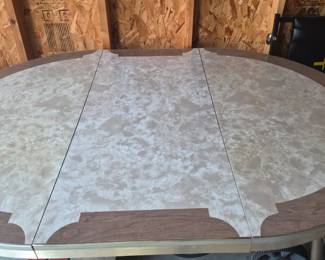 Chrome vintage table